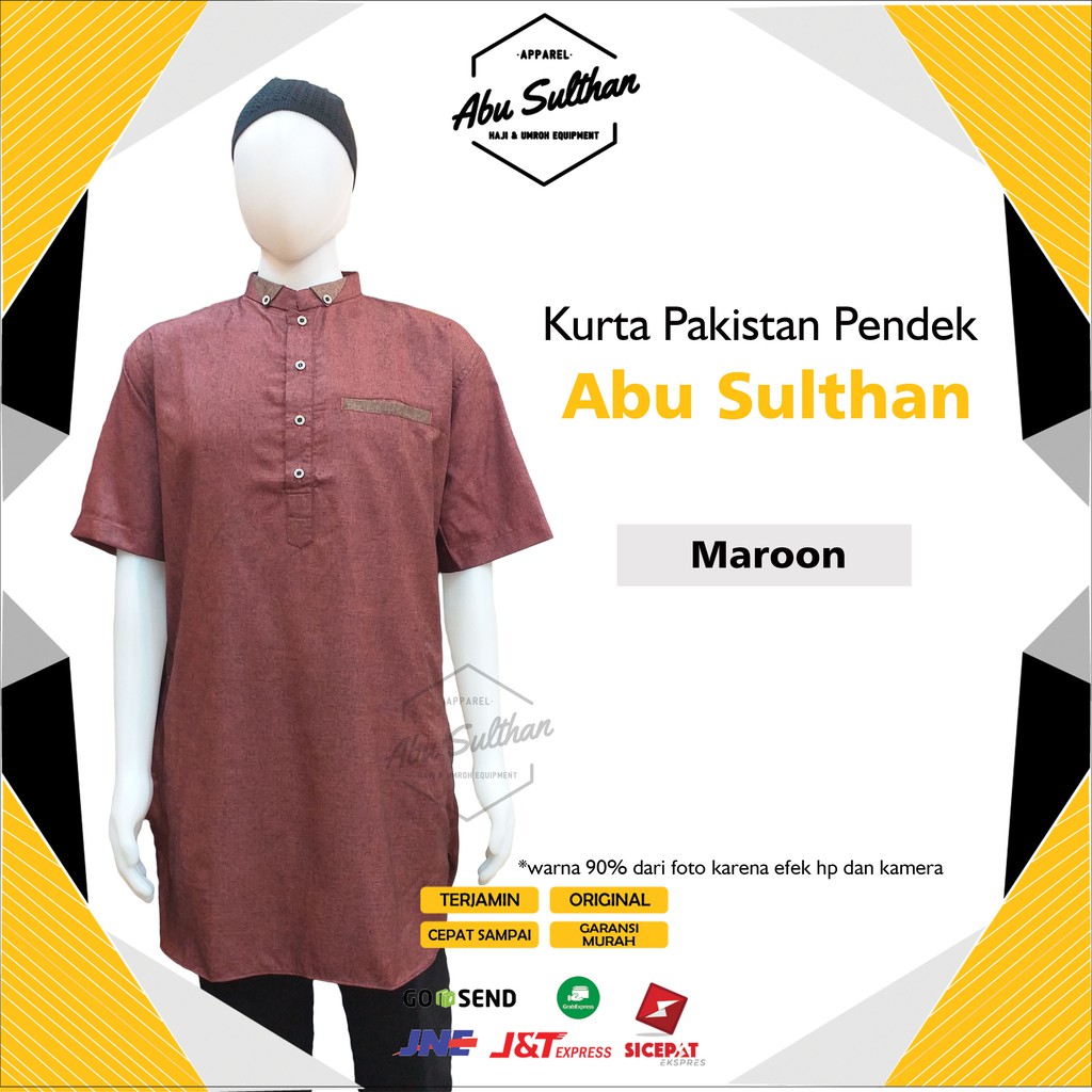 KOKO KURTA LENGAN PENDEK ABU SULTHAN