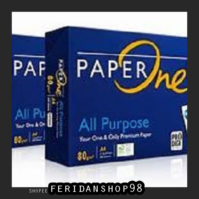 

BT244 KERTAS HVS A4 BEST 80 PAPER ONE BY FERIDANSHOP98