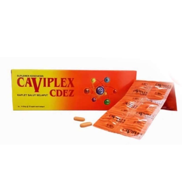 CAVIPLEX CDEZ CAPL 100 S BOX ORANGE (ERELA)