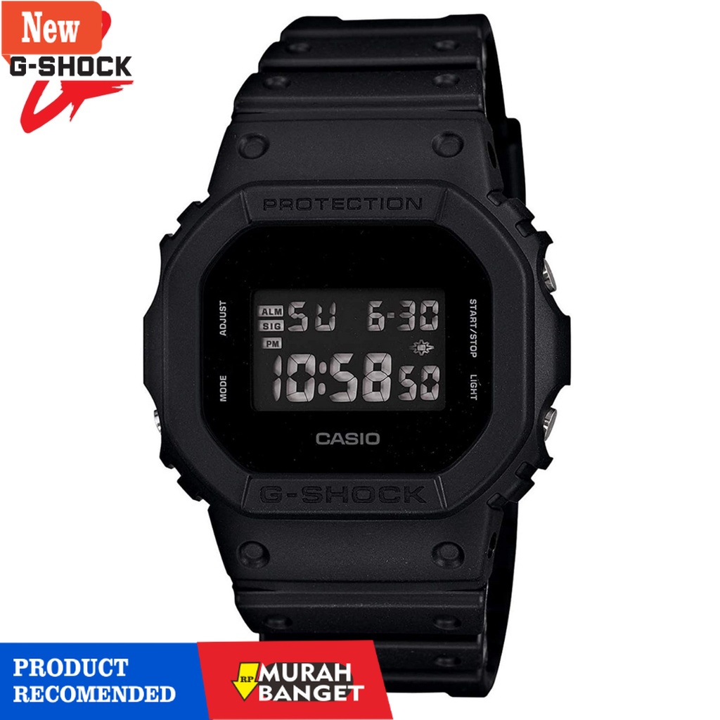 Jam digital pria terbaik- JAM TANGAN GSHOCK DW5600 DIGITAL FULLSET AUTOLIGHT