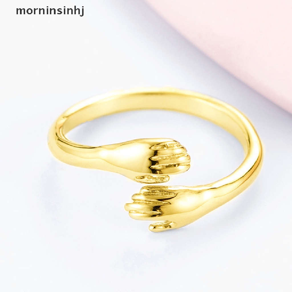 Mornin Cincin Sterling Silver 925 Model Terbuka Gaya Retro Untuk Wanita