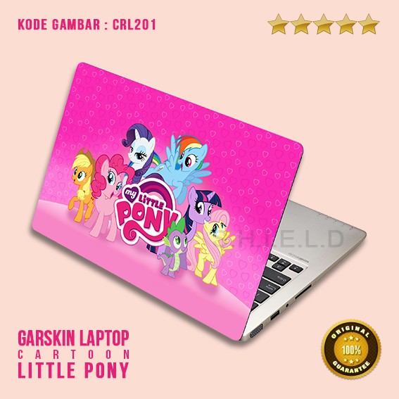 Garskin / Skin / Cover / Stiker Laptop - Cr Little Pony 1