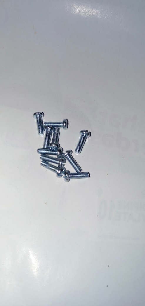 10 Pcs Baut M3x10mm Sekrup Putih Baut Mur Baut Spacer Pcb 3 X 10mm Screw