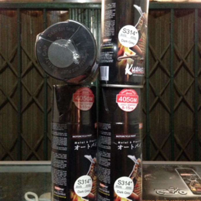 Samurai Paint/Dark Grey(Abu Monyet)-S 314*-Cat Semprot Aerosol Best Quality