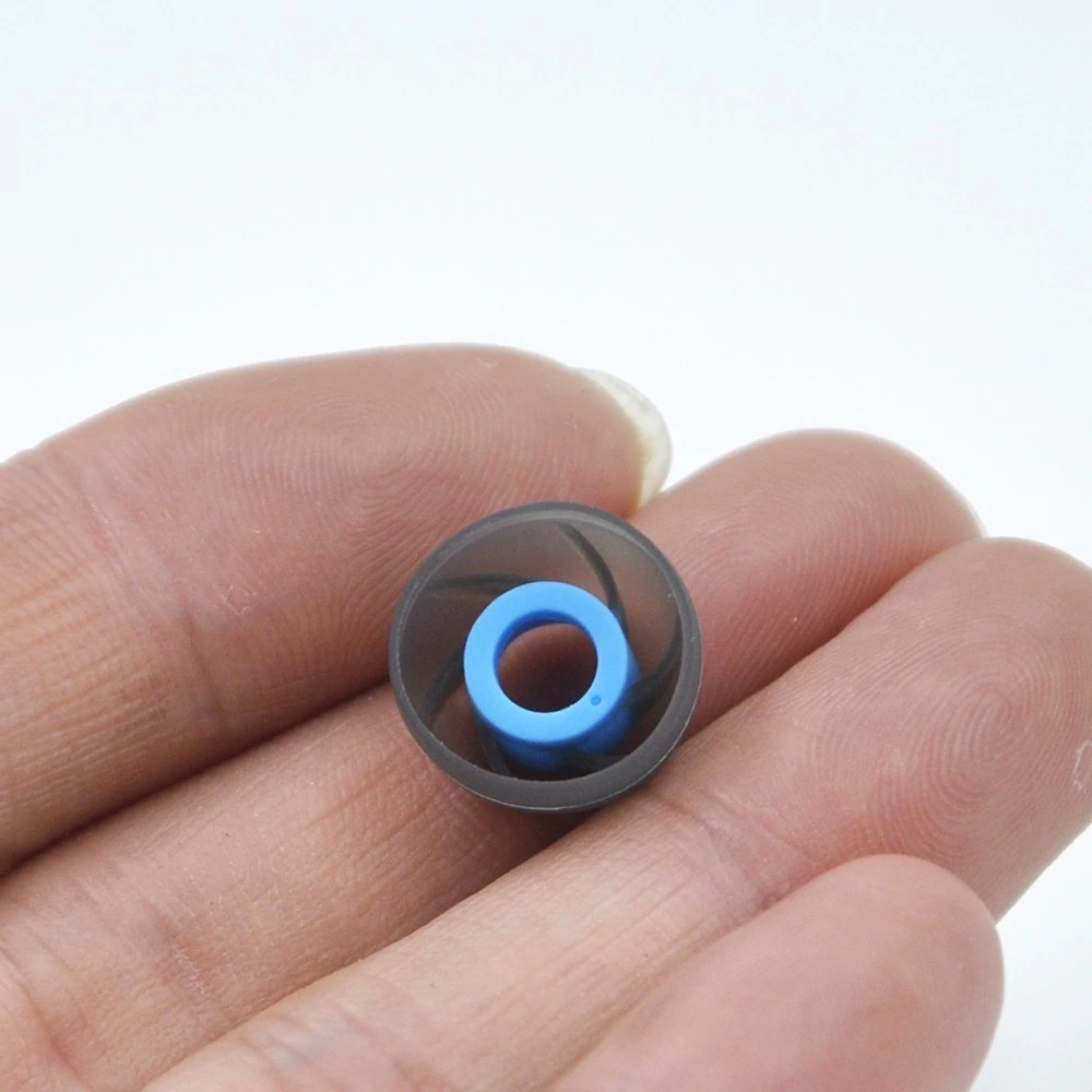 KZ Silicone Eartips Blue Wide Bore