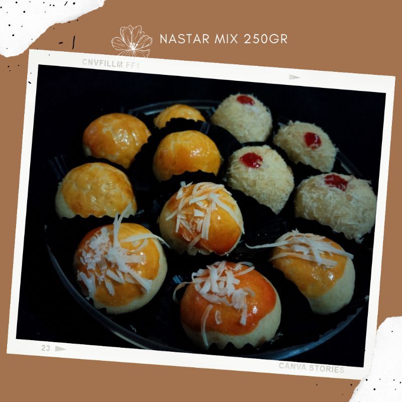 

Nastar Klasik Keju Kelapa Lembut Lumer Enak Homemade 250gr