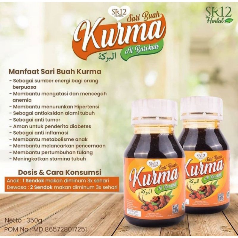 

SARI KURMA SR12/HERBAL/MINUMAN SEHAT