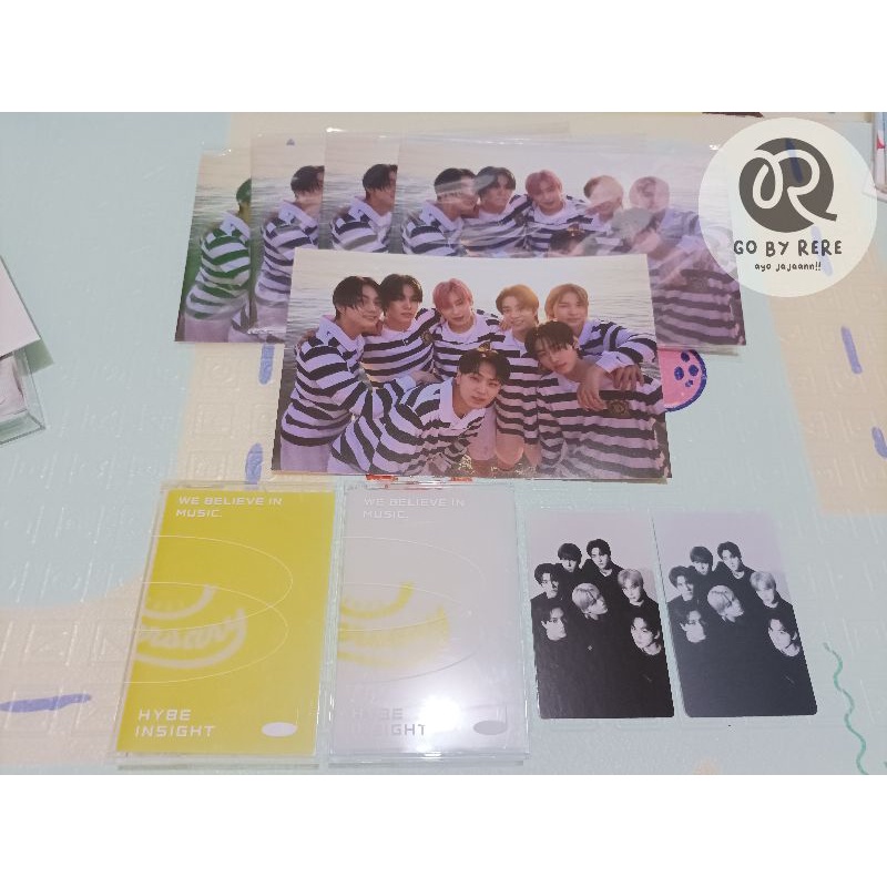 [Ready Stock] PC & Postcard Group OT7 POB weverse Dilemma Answer | Acrylic Case Akrilik Hybe Insight