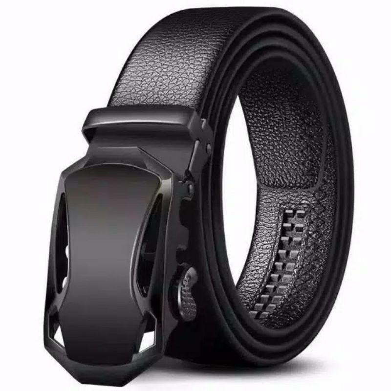 [KULIT PREMIUM] Ikat Pinggang Kulit Luxury Automatic Buckle 3.5cm