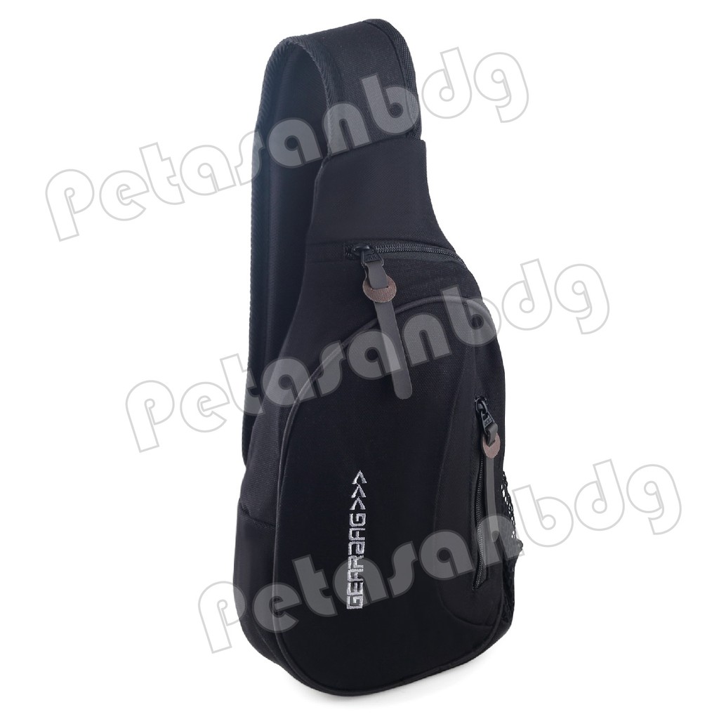 PTS -Tas Selempang Pria Gear Bag Courtyard Canvas Sling Bag