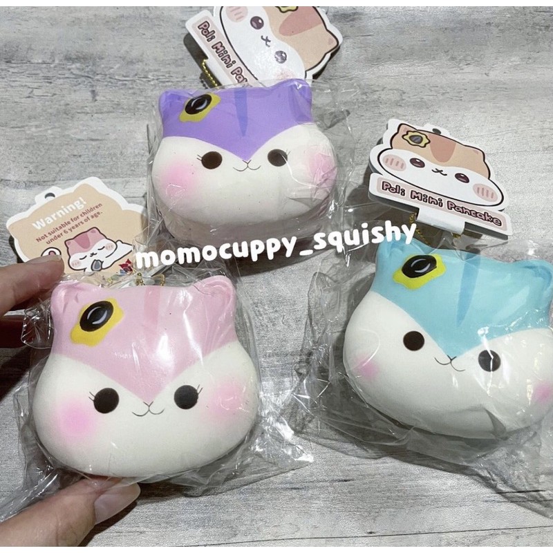 PROMO SQUISHY LICENSED poli mini pancake new colour by popular boxes