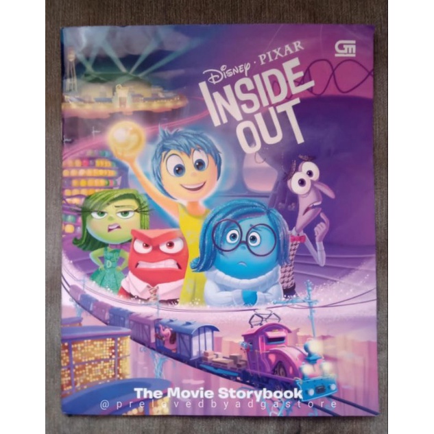 Disney The Movie Storybook Inside Out