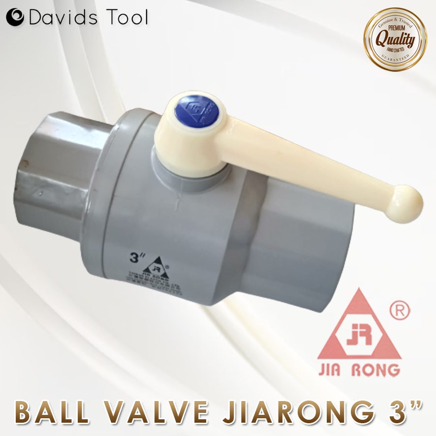 Stop Kran Ball Valve Pvc Jia Rong 3 Inch