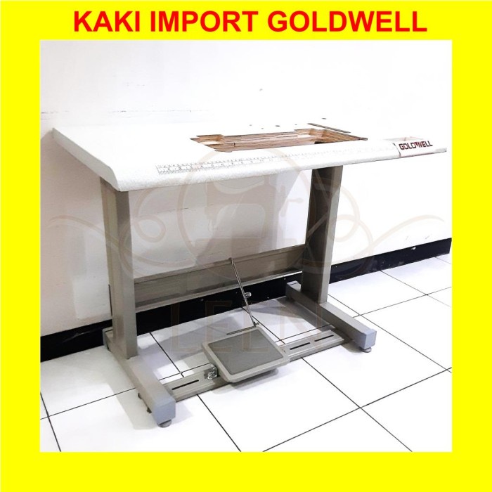 Kaki Mesin Jahit Impor Model I / T Goldwell Besar Industri LEEN