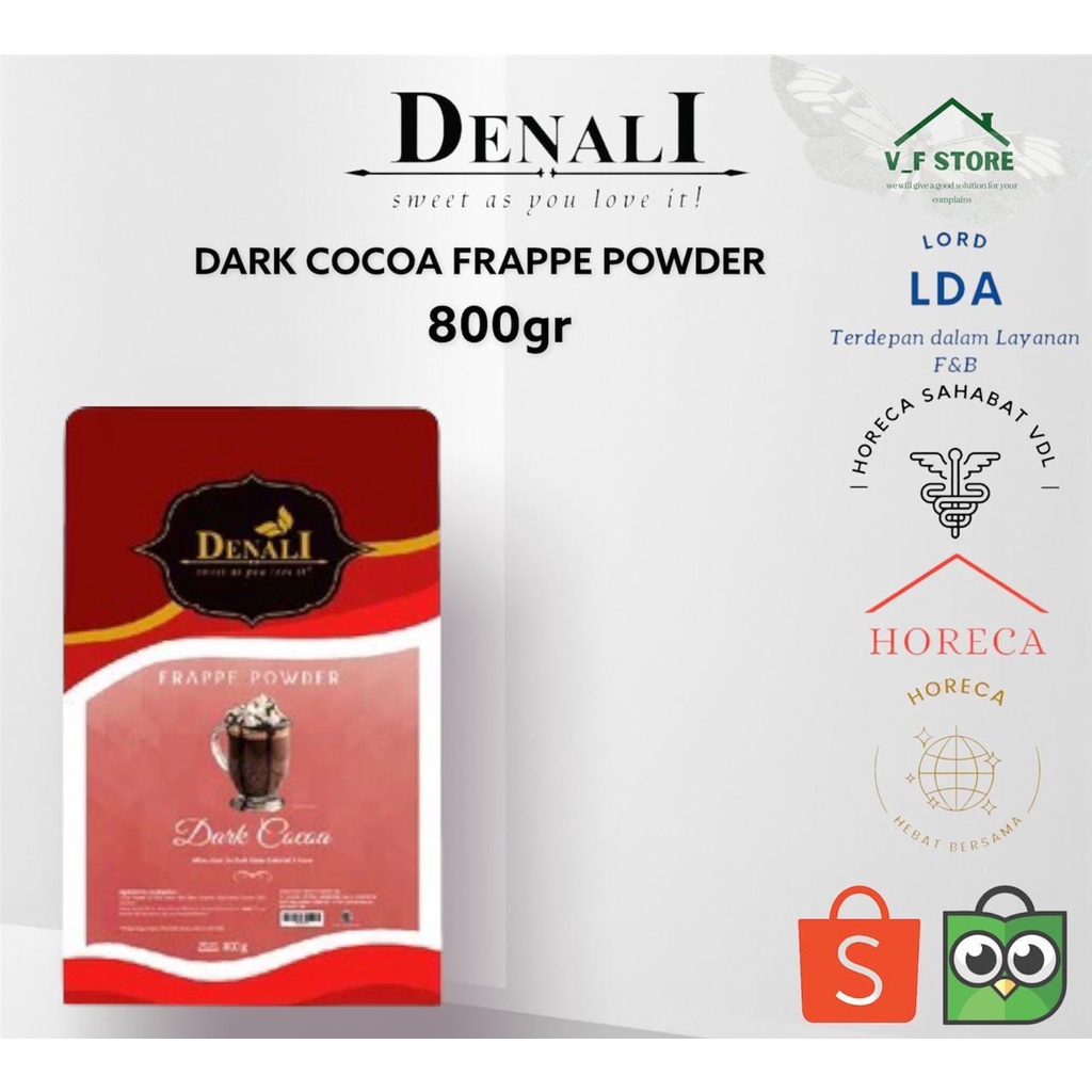 

DENALI Dark Cocoa Powder 800gr