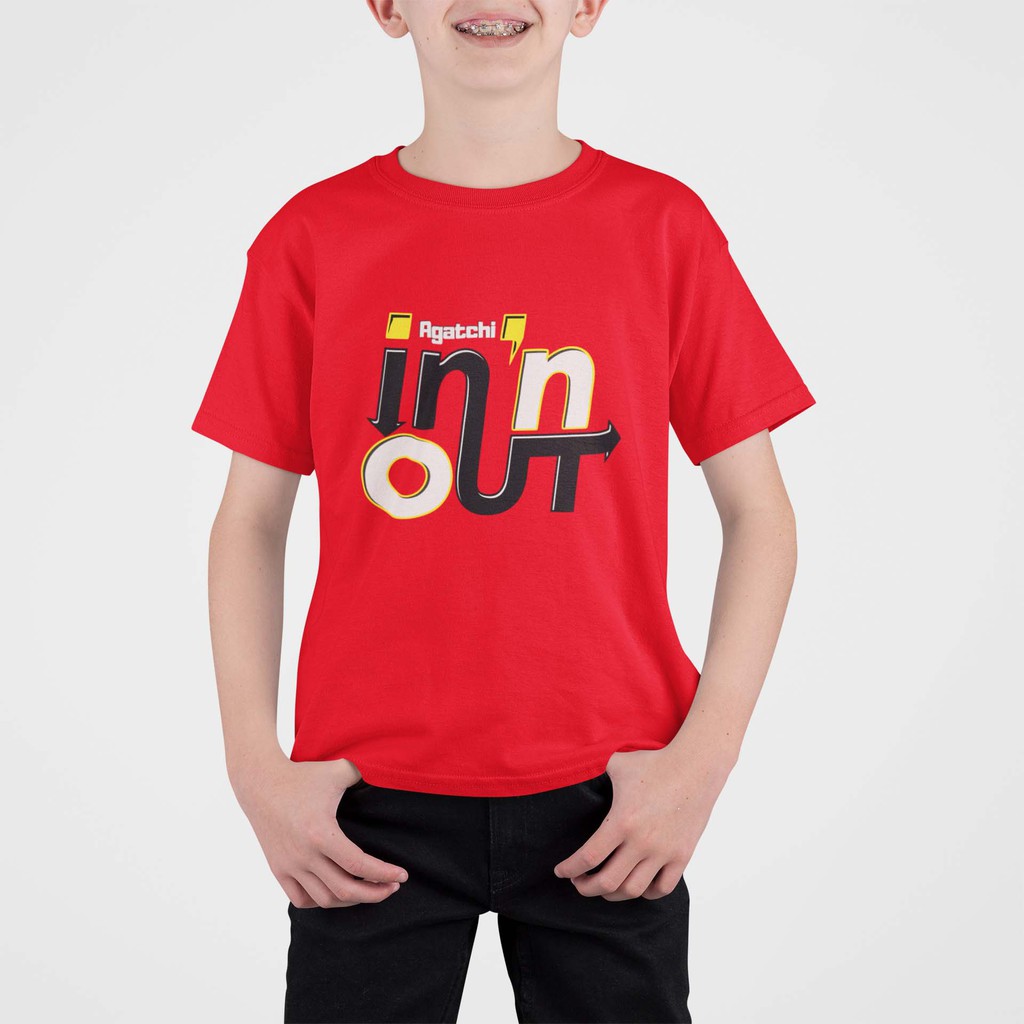 Kaos Anak / Baju Anak Distro Agatchi - In n Out