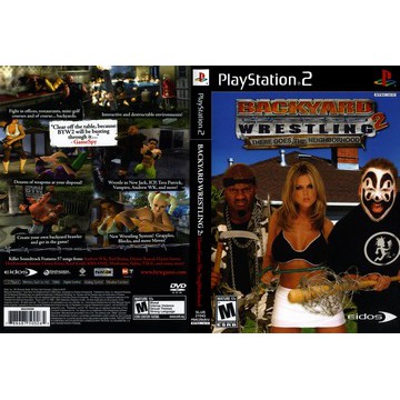 Kaset Ps2 Game Backyard Wrestling 2 - There Goes the Neighborhood