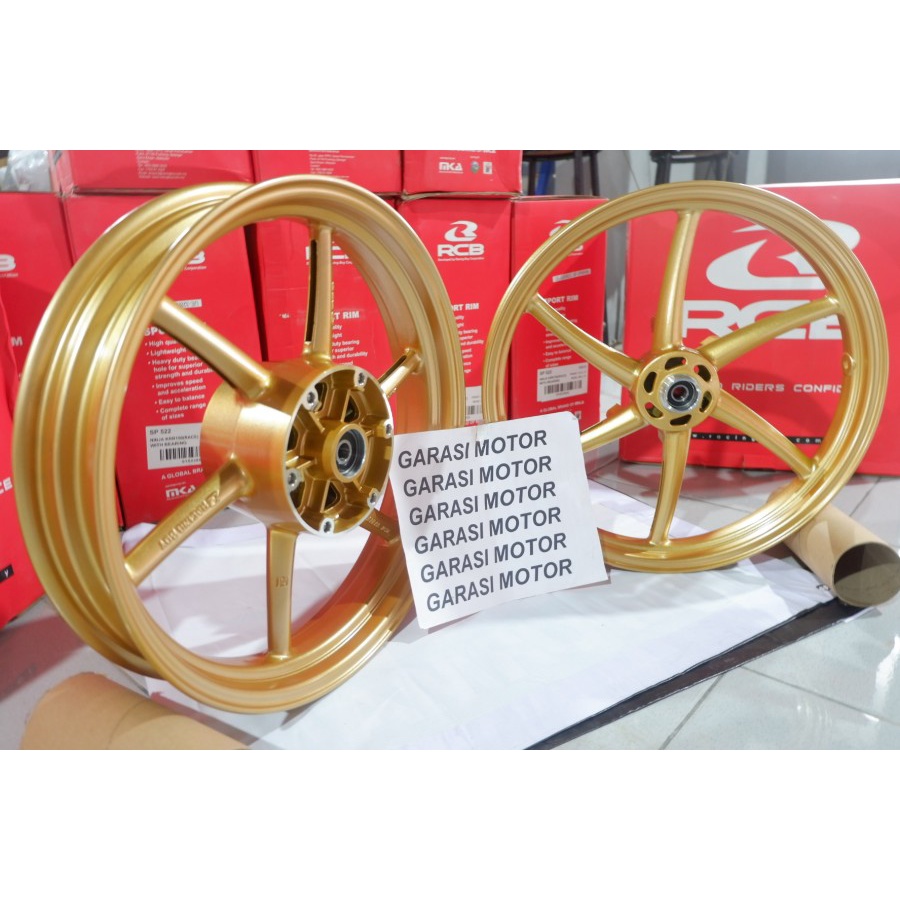 velg pelek racing rcb racingboy ninja 150 rr new old original malaysia