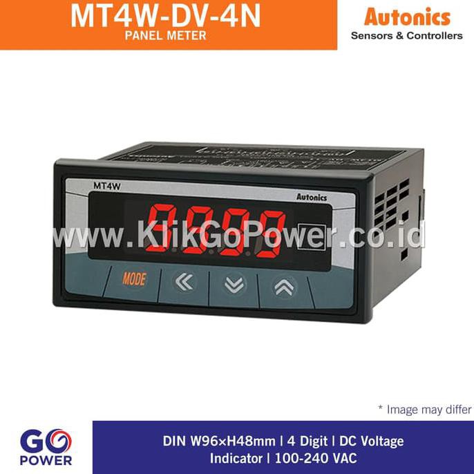 AUTONICS PANEL METER MT4W-DV-4N