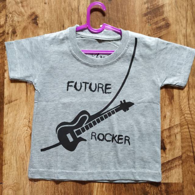 Baju Anak  Kaos  Anak  motif gitar ukuran  1 2th Shopee 