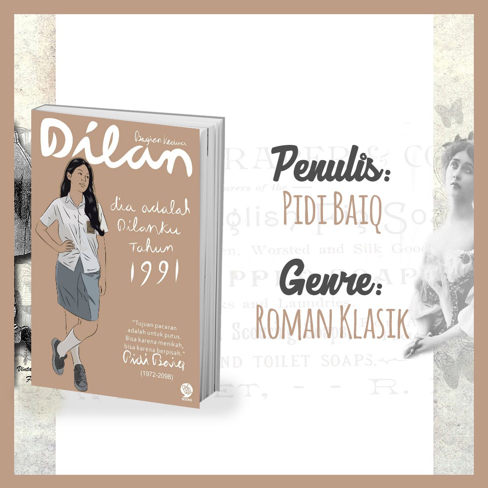 Novel Dilan 2 By Pidi Baiq Free Usb Lamp Unique Bookmark