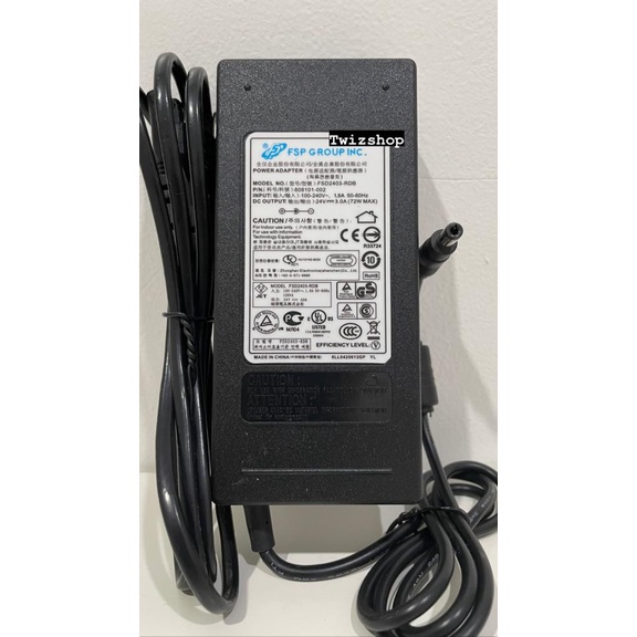 Adaptor 24V 3A / Adaptor DC 24 Volt 3 Ampere