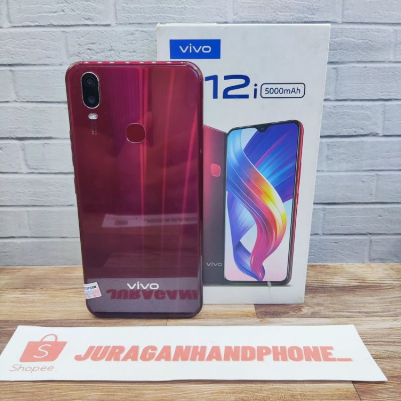 Vivo Y12i 3/32 GB Hp Second Seken Bekas Vivo Original Ex Garansi Resmi Indonesia