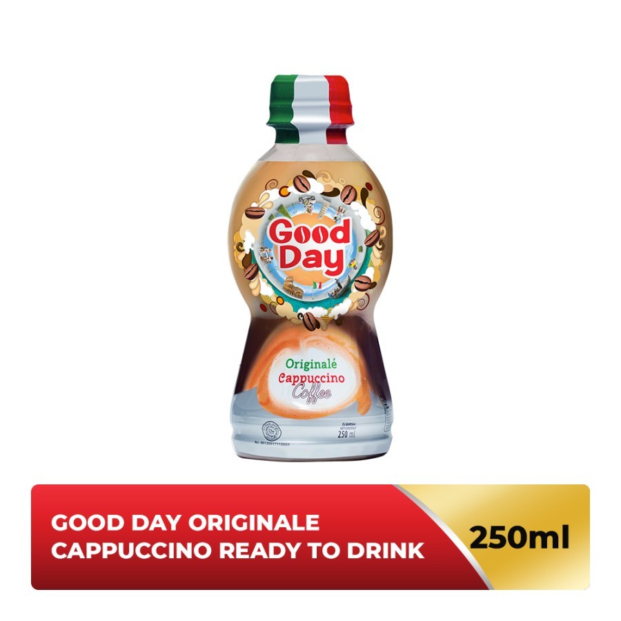 

GOOD DAY ORIGINALE CAPPUCCINO COFFEE READY TO DRINK 250ML