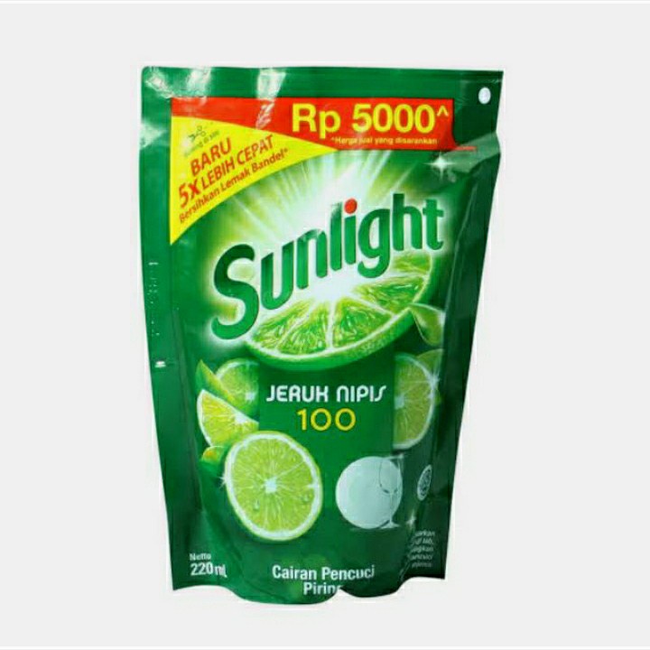 sunlight 5,000 240ml/sabun cuci piring