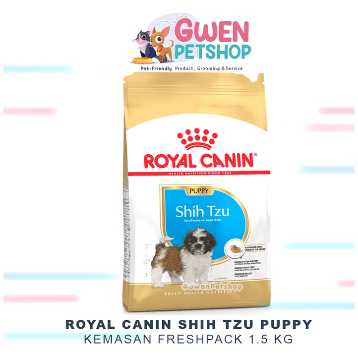 ROYAL CANIN SHIH TZU PUPPY 1,5KG --  ROYAL CANIN SHIHTZU SHITSU PUPPY 1.5KG