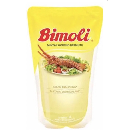 

MINYAK GORENG BIMOLI KEMASAN POUCH 1 L