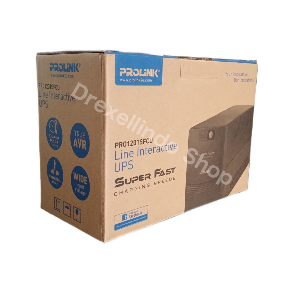 UPS MODIF PROLINK PRO 1201 SFCU Super Fast Charging 1200 VA