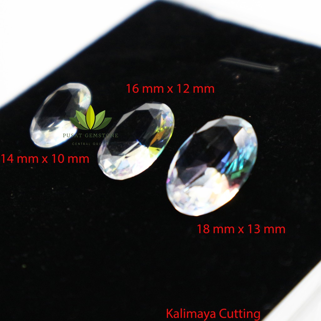 Batu Kalimaya Pelangi Cutting