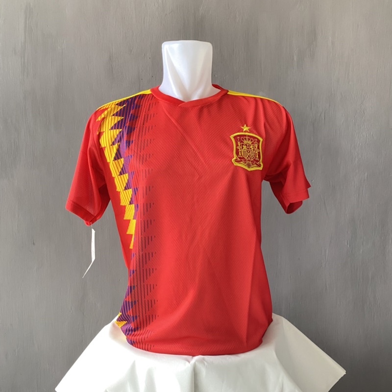 Jersey Bola Spanyol Home Seven Stars