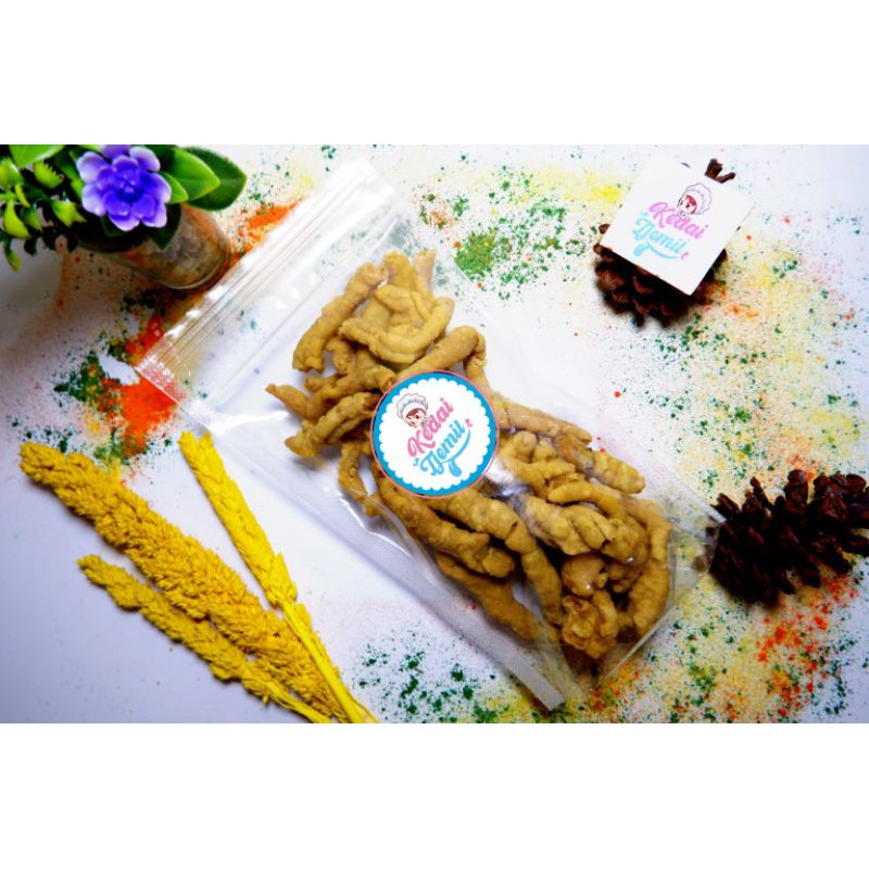 Usus goreng crispy 100gram murah solo