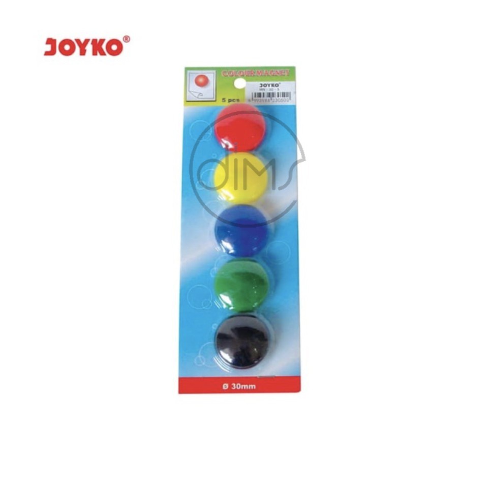 

Magnet Warna / Magnet Papan Tulis Joyko MN-30-5