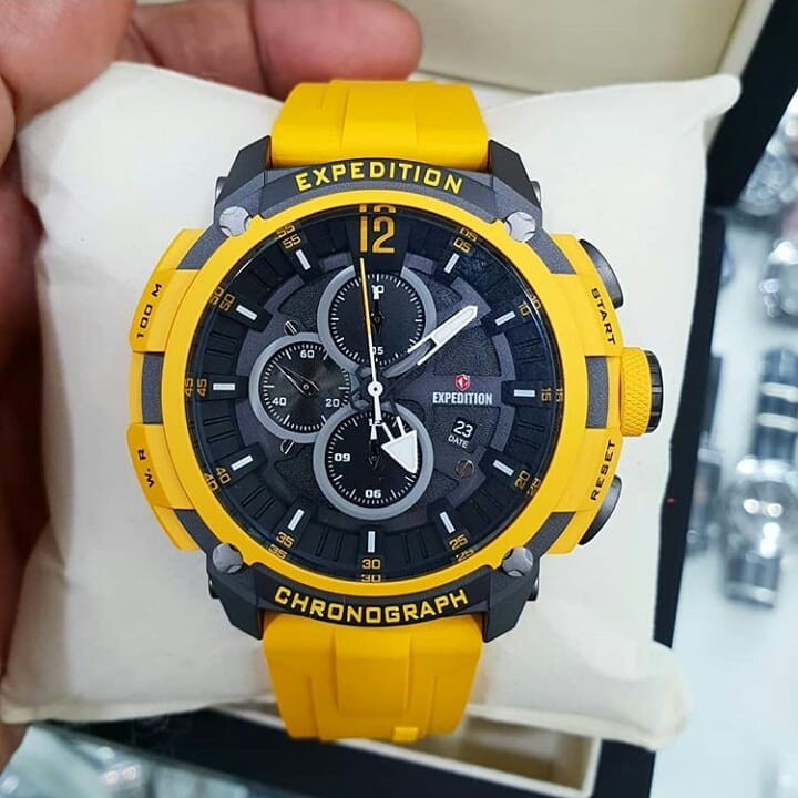 jam tangan pria EXPEDITION E 6781 M rubber