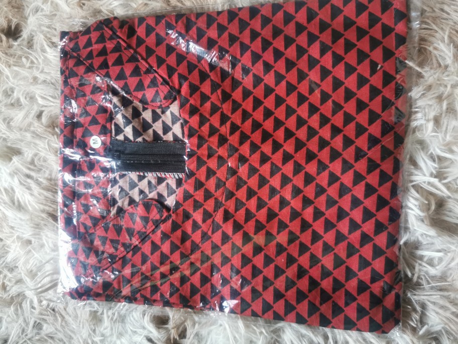 M-l-xl-xxl Batik Tunik Wanita Asj Sa Hrb026 Kenongo Pekalongan Sogan Tulis