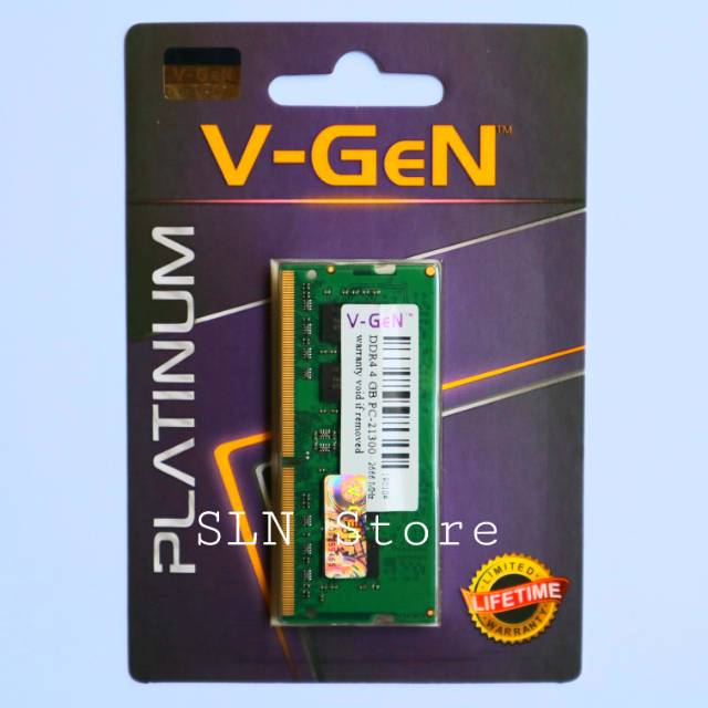 SODIMM DDR4 4GB 2666MHz V-GeN Platinum PC-21300 RAM Laptop 2666 MHz Vgen