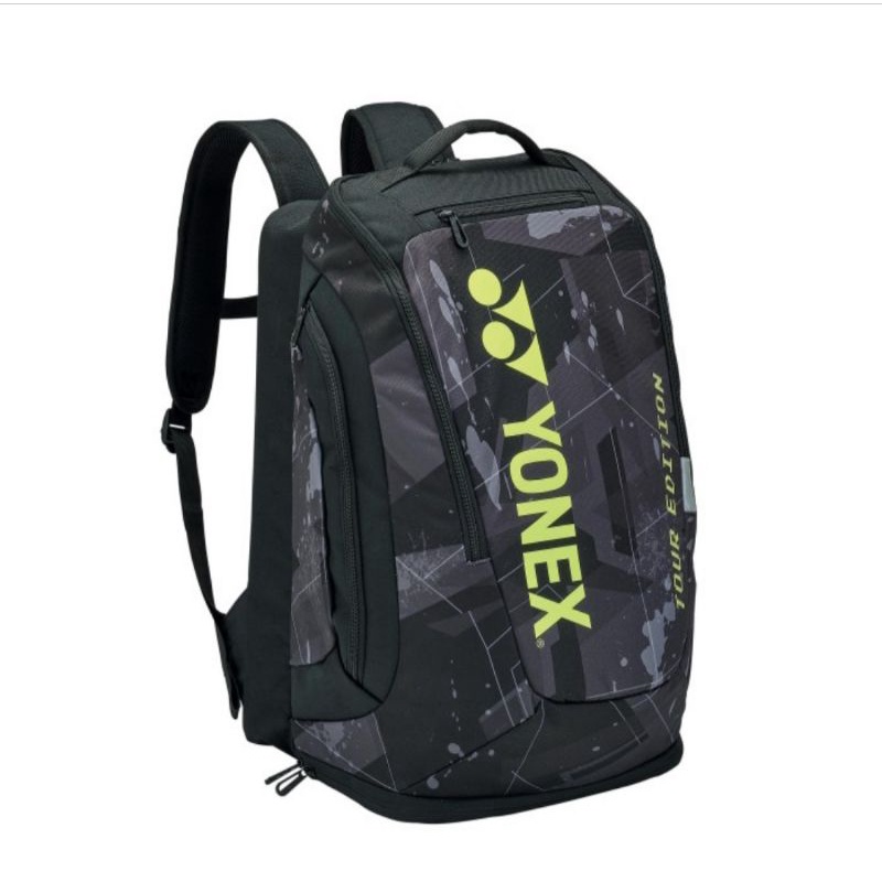 Tas Badminton Yonex Pro Backpack Bag 92012 Mex Model Ransel Black