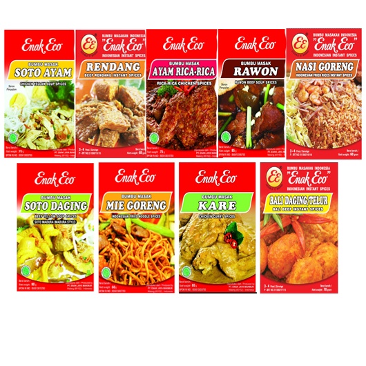 

Enak Eco Bumbu Masak 60g-80g All Varian