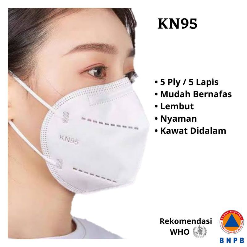 Masker KN 95 Putih