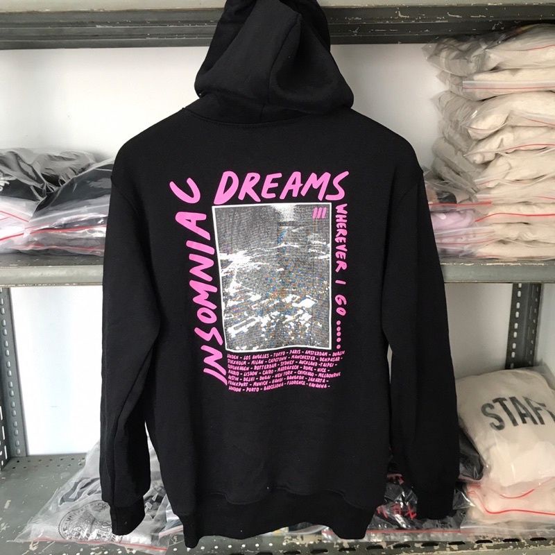 HODDIE H&M INSOMNIAC DREAMS BLACK | OUTERWARE | SWEATER
