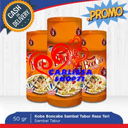 

Kobe Boncabe Level 3 Rasa Ikan Teri 50gr Harga Terjangkau