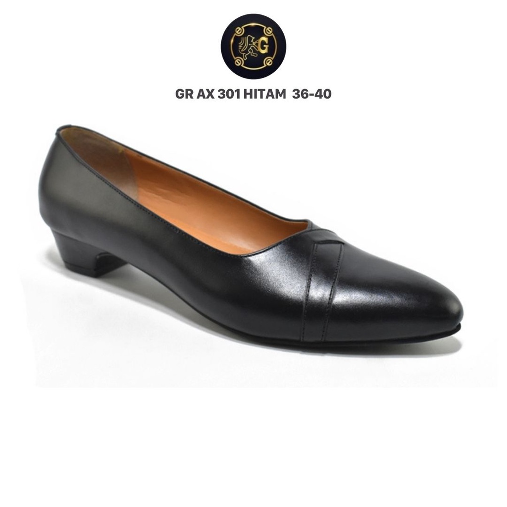 Grutty Sepatu Wanita Formal Tinggi Hak 3cm AX3101