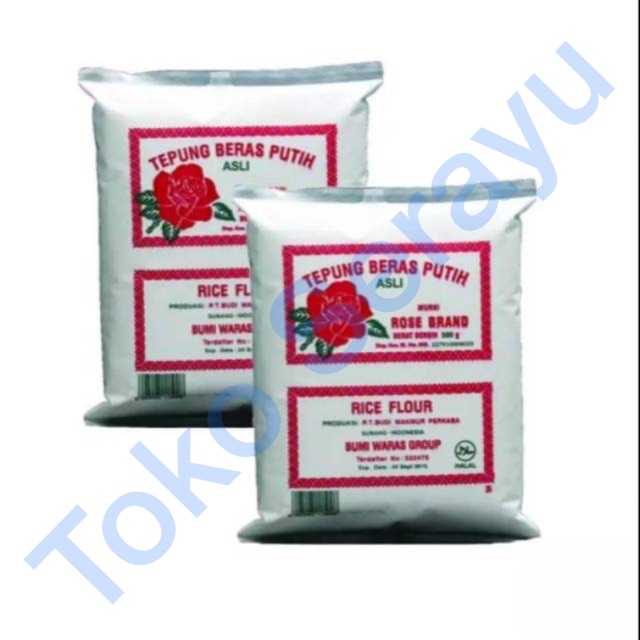 

Tepung Beras Rose Brand 500gr