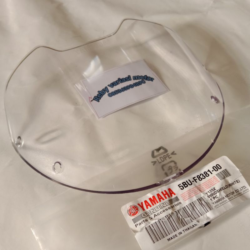 visor bening y125z original yamaha. PNP fizR dan satria hiu