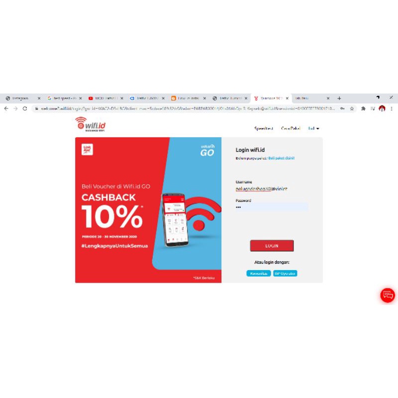data peket wifi id KAMPUs 1bulan murah ori