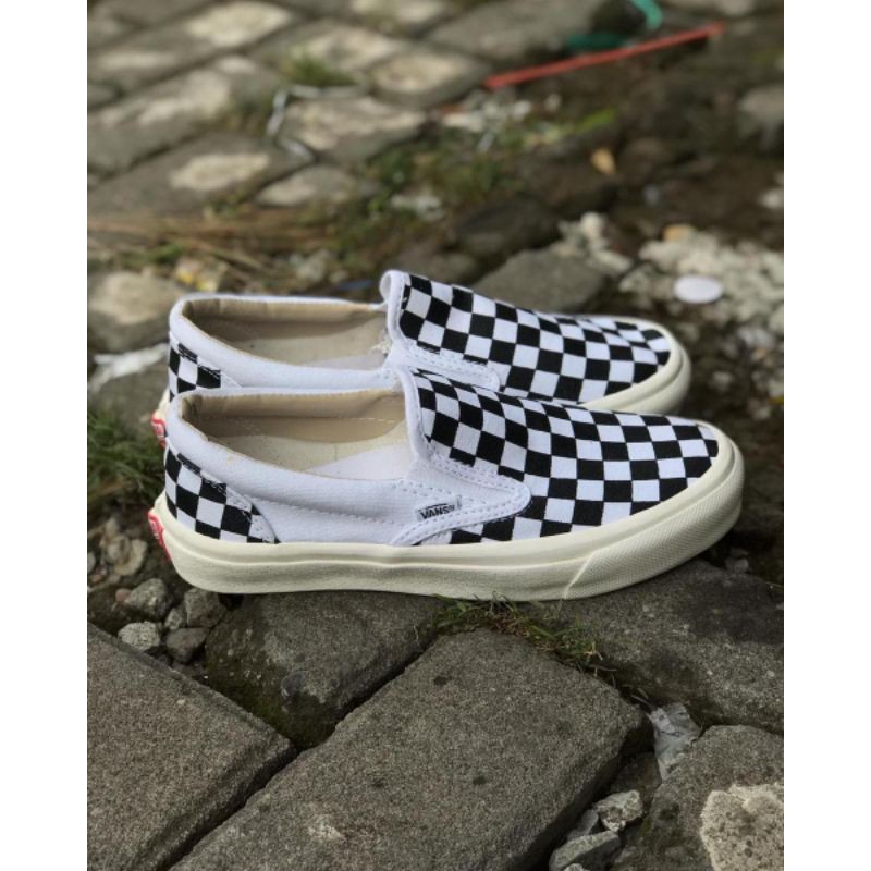 VansCheckerboard-sepatu viral-Murah-inport-vietnam-luar-negri-original-100%asli