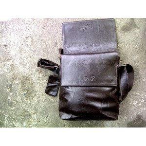 Tas Kulit Asli Montblanc,Tas Selempang Kulit Lemes, Tas pria Kulit